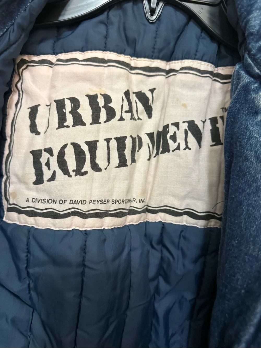 Urban Equipment Kids Blue Distressed WashDenim Moto Jacket